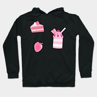 Strawberry Desserts Hoodie